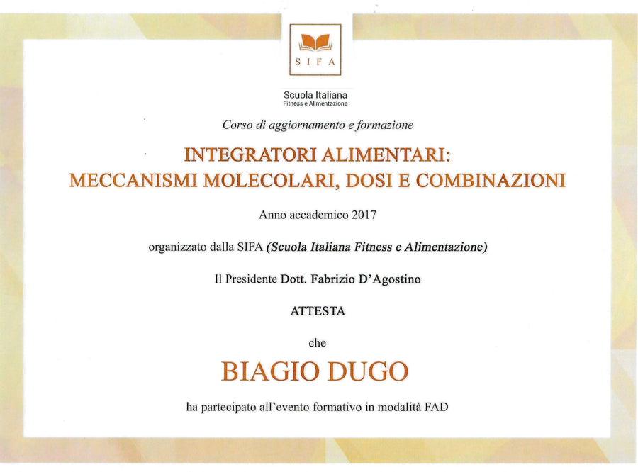 Integratori alimentari: meccanismi, dosi e combinazioni