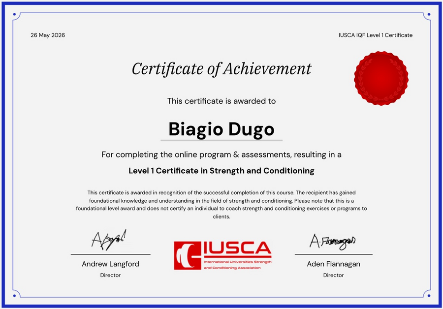 International Universities Strength & Conditioning Association