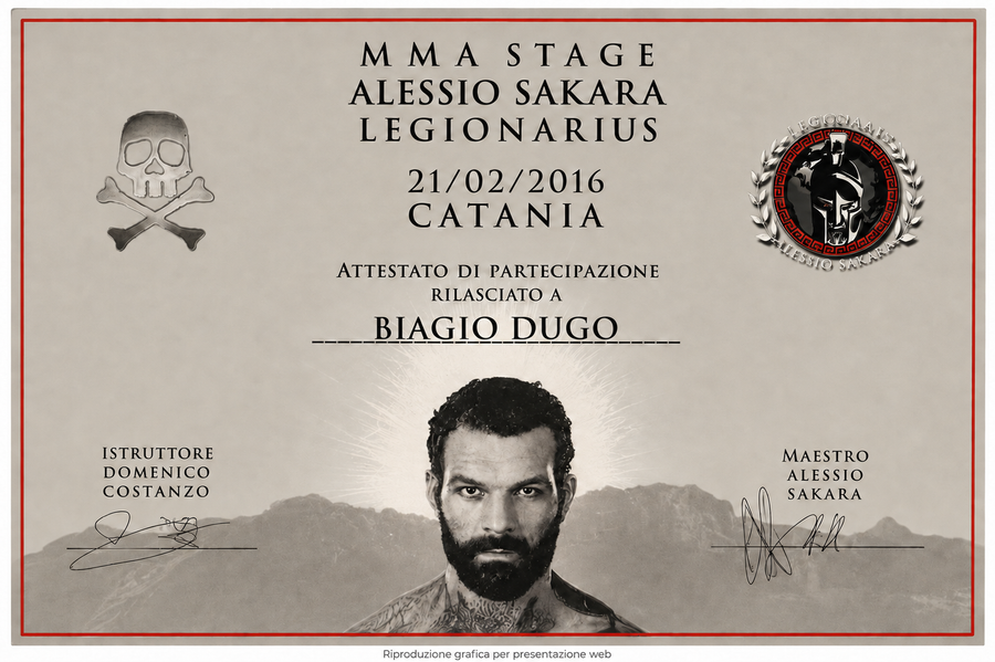 MMA Stage — Alessio Sakara