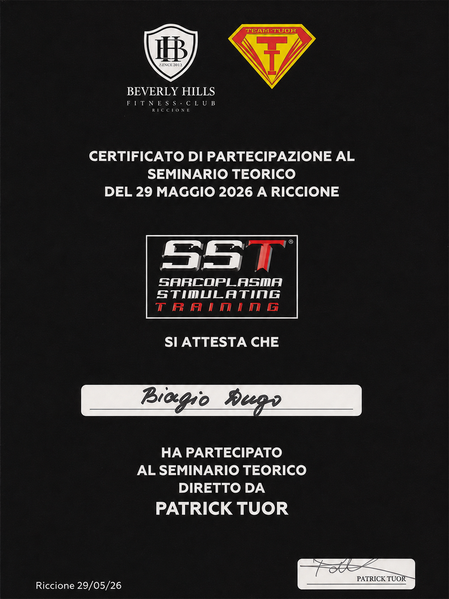 SST — Sarcoplasma Stimulating Training